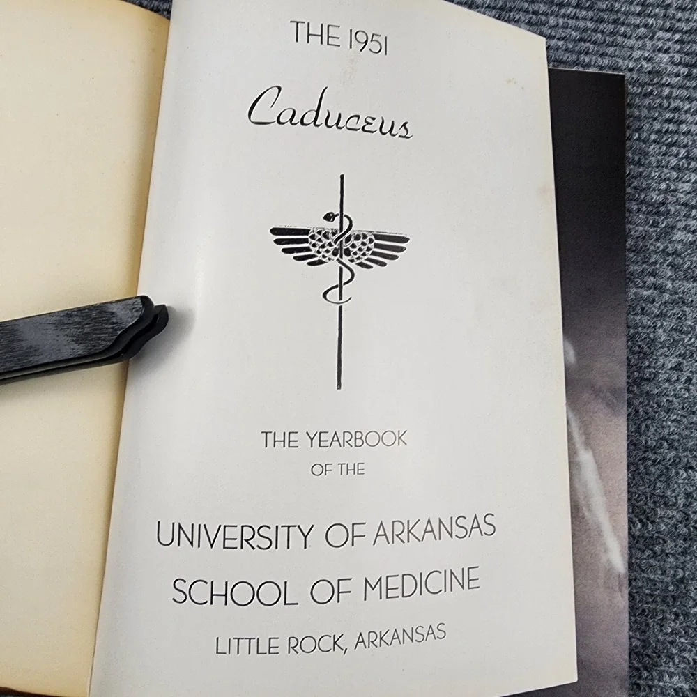 1951 University of Arkansas School of Medicine‎ Caduceus Yearbook Annual UAMS